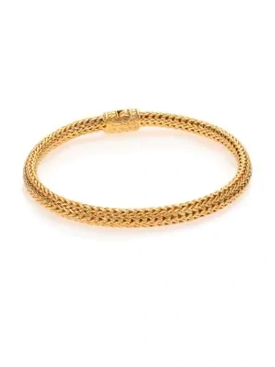 Shop John Hardy Classic Chain 18k Yellow Gold Extra-small Bracelet