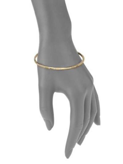 Shop Ippolita Women's Stardust 18k Yellow Gold & 28-diamond Bangle Bracelet