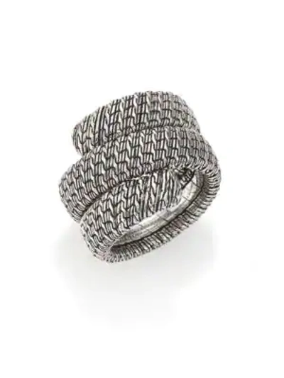Shop John Hardy Classic Chain Sterling Silver Double Coil Ring