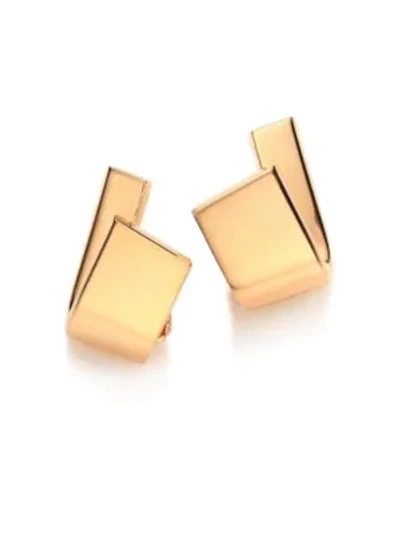 Shop Vhernier Women's Diapason 18k Rose Gold Clip-on Earrings