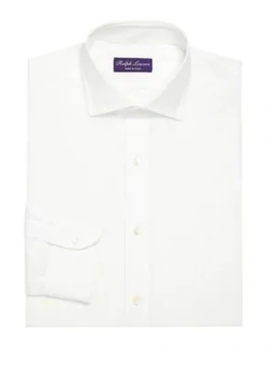 Shop Ralph Lauren Regular-fit Dress Shirt In White