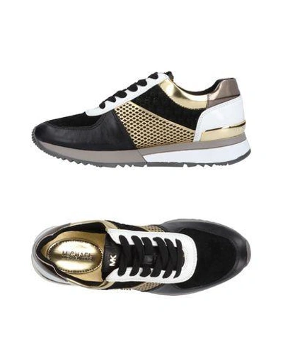 Shop Michael Michael Kors Sneakers In Black