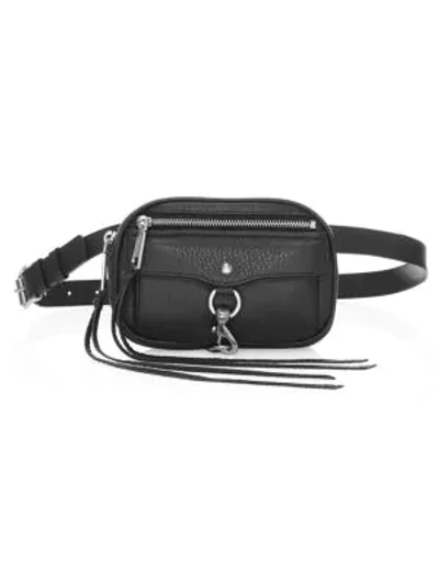 Rebecca Minkoff Blythe Leather Crossbody Bag - Black | ModeSens