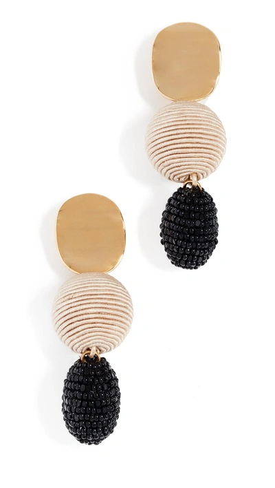 Shop Lizzie Fortunato Nightfall Drop Earrings In Gold/blue