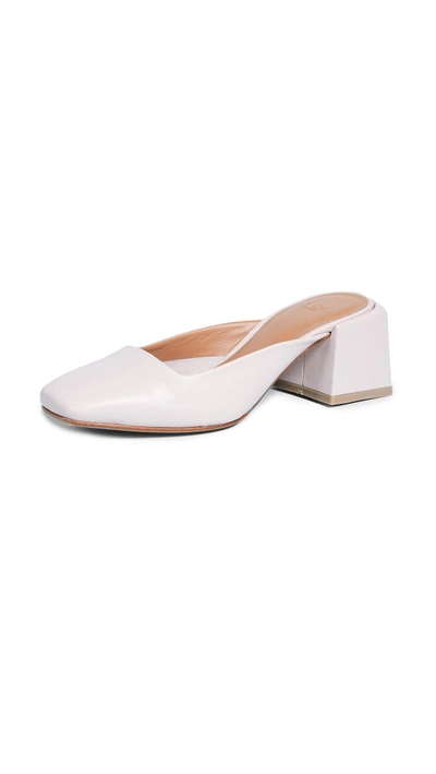 Shop Loq Vale Mules In Lila