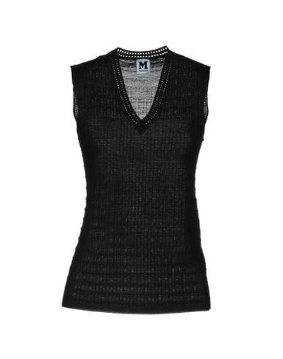 Shop M Missoni Sweaters In Black