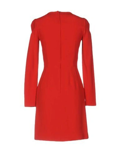 Dolce & Gabbana Short Dresses In Red