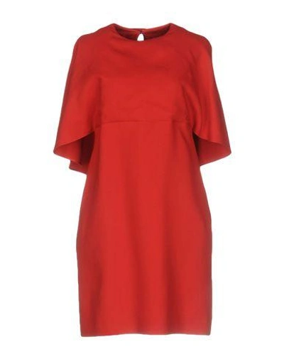 Shop Valentino Formal Dress In Red
