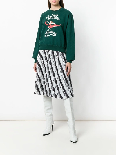 Off white airlines sweatshirt deals