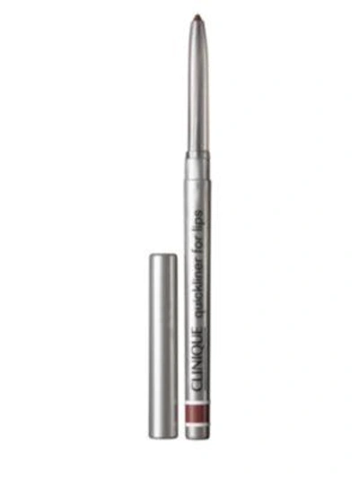 Shop Clinique Quickliner For Lips In Tawny Tulip