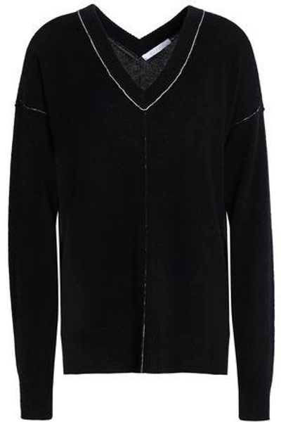 Shop Duffy Woman Cashmere Sweater Black