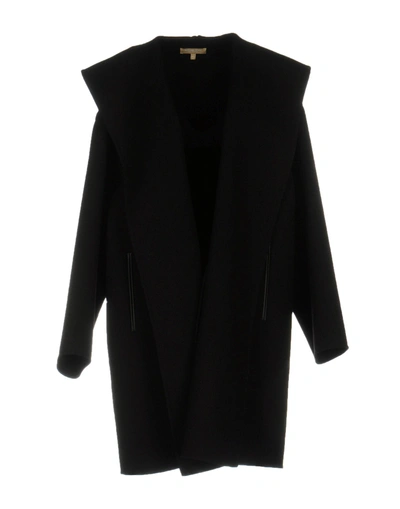 Shop Michael Kors Coat In Black