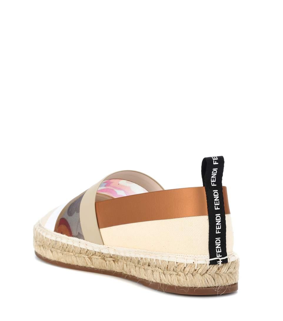 fendi mesh espadrilles
