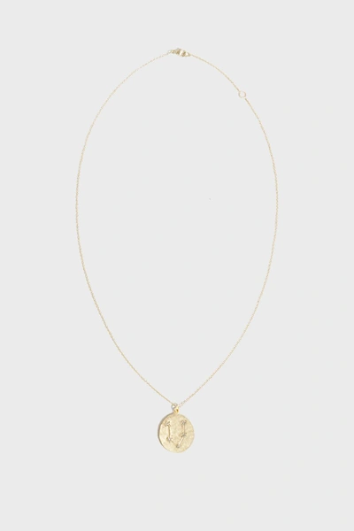 Brooke Gregson Pisces Diamond Necklace In Y Gold