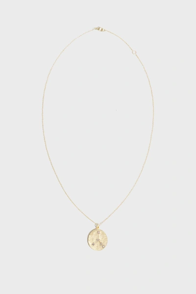 Brooke Gregson Cancer Diamond Necklace In Y Gold