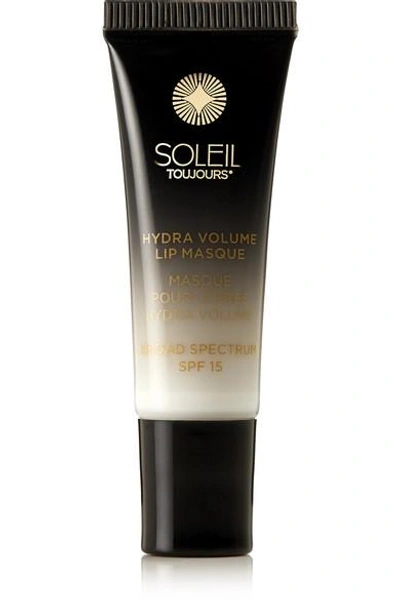 Shop Soleil Toujours + Net Sustain Hydra Volume Lip Masque Spf15 In White