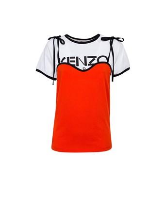 red kenzo t shirt women's