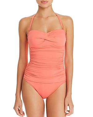 ralph lauren bandeau swimsuit