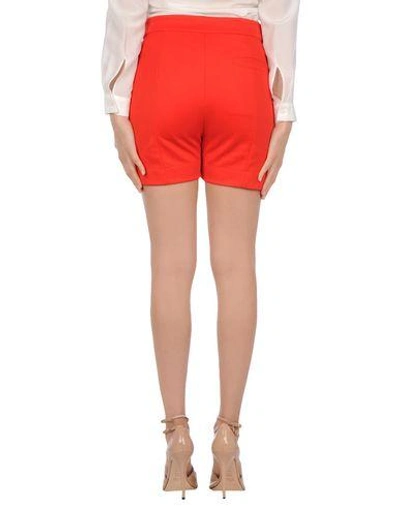 Wood Wood Woman Shorts & Bermuda Shorts Red Size 6 Cotton, Polyester In Red