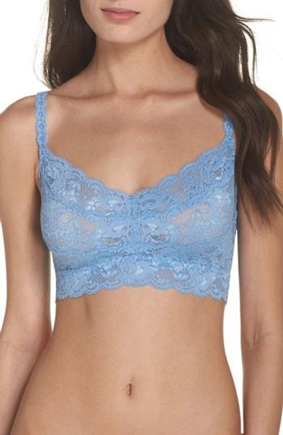 Shop Cosabella 'never Say Never Sweetie' Bralette In Jewel Blue