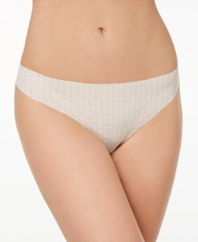 Shop Calvin Klein Invisibles Thong D3428 In Aztec Geo