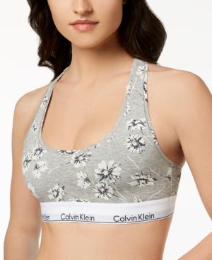 calvin klein floral bralette