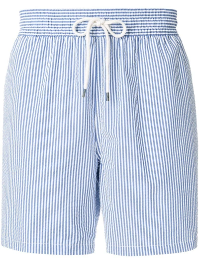 Shop Polo Ralph Lauren Striped Swim Shorts