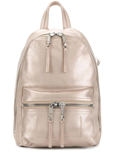 Shop Rick Owens Mini Zipped Backpack