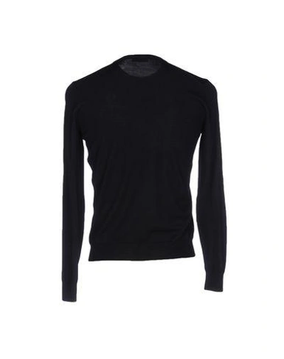 Drumohr Cotton Jersey In Dark Blue