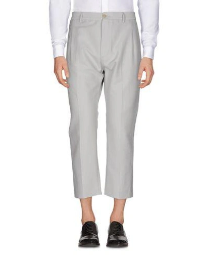 Shop Pence Casual Pants In Light Grey