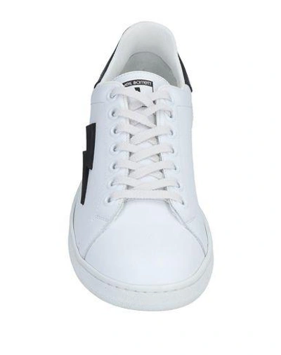 Shop Neil Barrett Sneakers In White
