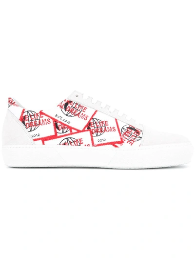 Shop Joshua Sanders Embroidered Graphic Sneakers