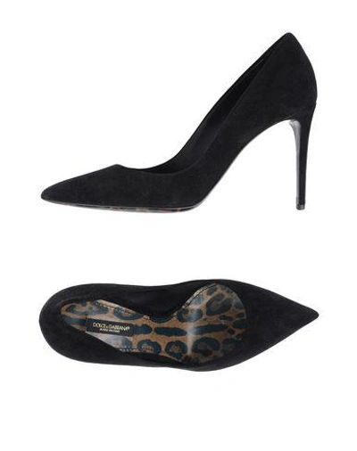 Shop Dolce & Gabbana Woman Pumps Black Size 5.5 Goat Skin