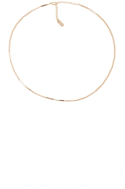 Shop Melanie Auld Paloma Necklace In Metallic Gold