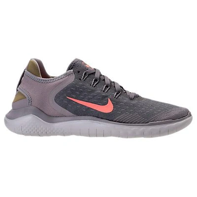 Shop Nike Women's Free Rn 2018 Running Shoes, Grey