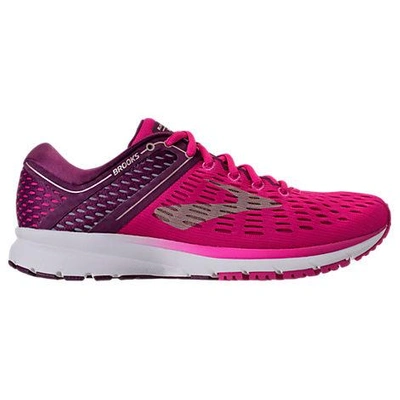 Shop Brooks Women's Ravenna 9 Running Shoes, Pink