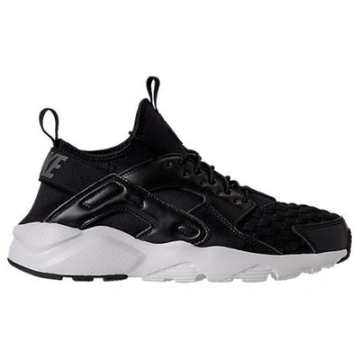 Shop Nike Men's Air Huarache Run Ultra Se Casual Shoes, Black