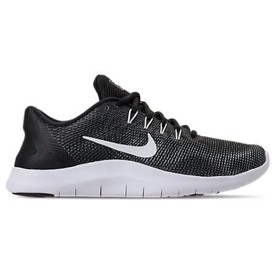 Shop Nike Women's Flex Rn 2018 Running Shoes, Black - Size 9.5