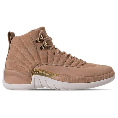 Shop Nike Women's Air Jordan Retro 12 Basketball Shoes, Brown