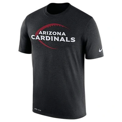 Shop Nike Men's Arizona Cardinals Nfl Legend Icon T-shirt, Grey