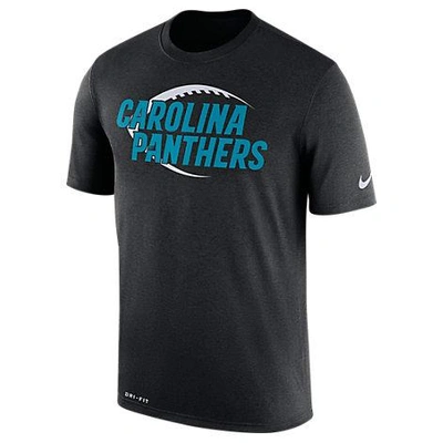 Shop Nike Men's Carolina Panthers Nfl Legend Icon T-shirt, Black