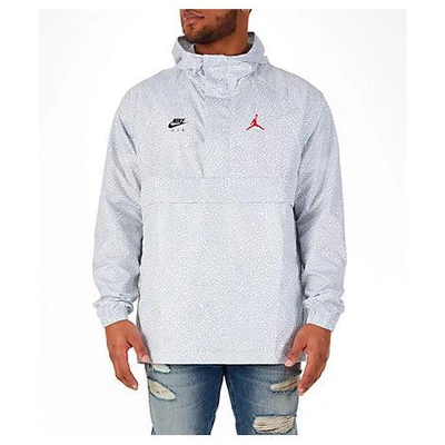 Nike Men's Jordan Sportswear Wings 1988 Anorak Jacket, White | ModeSens