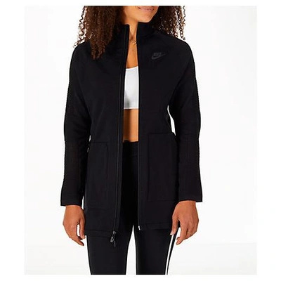 Shop Nike Women's Sportswear Tech Knit Jacket, Black