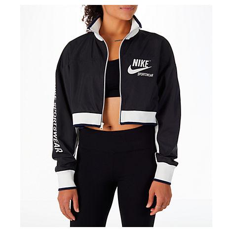 nike crop jacket