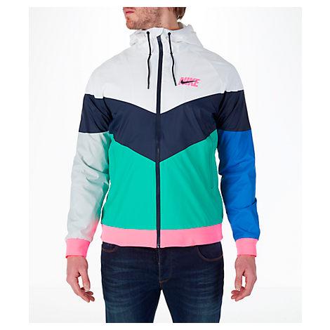 nike mens hd gx windrunner hooded track jacket