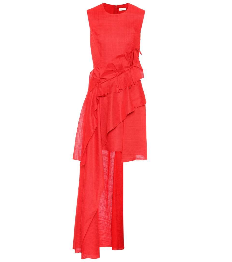 delpozo red dress