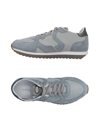 Shop Alberto Guardiani Sneakers In Light Grey