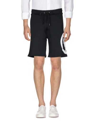 Shop Bikkembergs Man Shorts & Bermuda Shorts Black Size Xs Polyester, Elastane