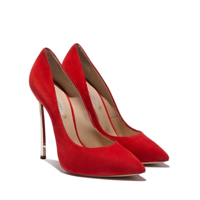 Shop Casadei Blade In Flame Red