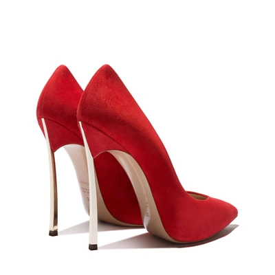 Shop Casadei Blade In Flame Red